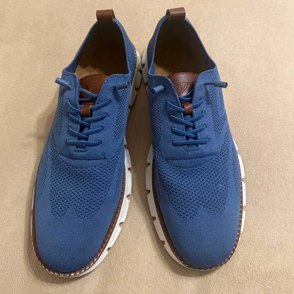 BLUE CASUAL SHOES SIZE 13, GENTLY WORN